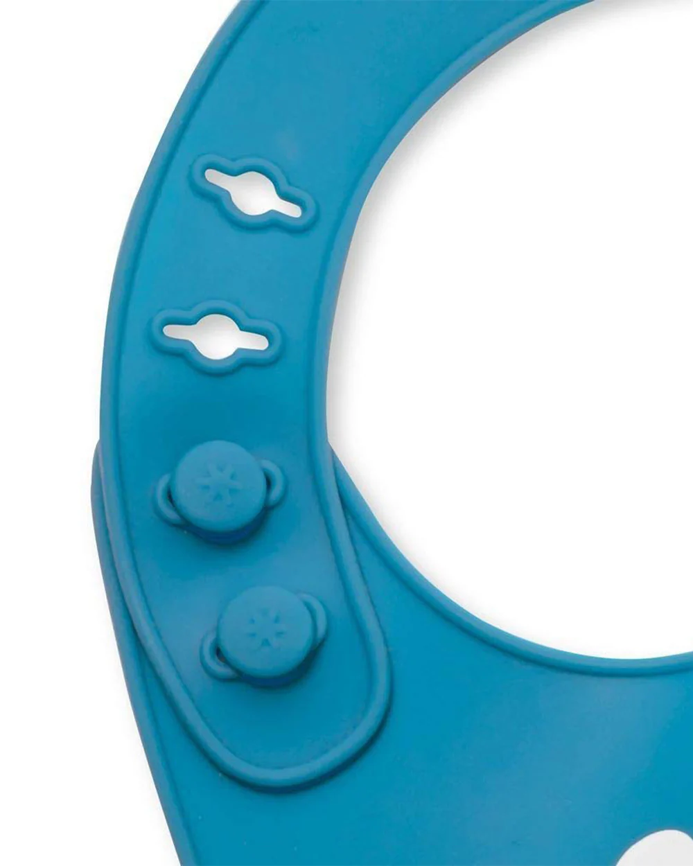 Skip Hop Zoo Fold & Go Silicone Bib-Crumb Catcher-Owl-For Infants - Image 2