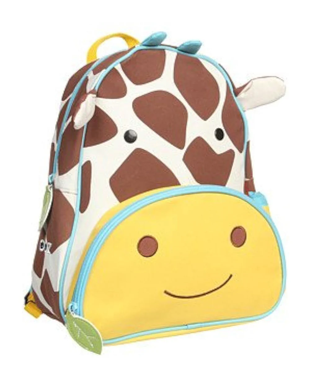 Skip Hop Zoo Little Kid Bagpack-Giraffe-With Mesh Bottle Pocket & Adjustable Shoulder Straps - Image 7