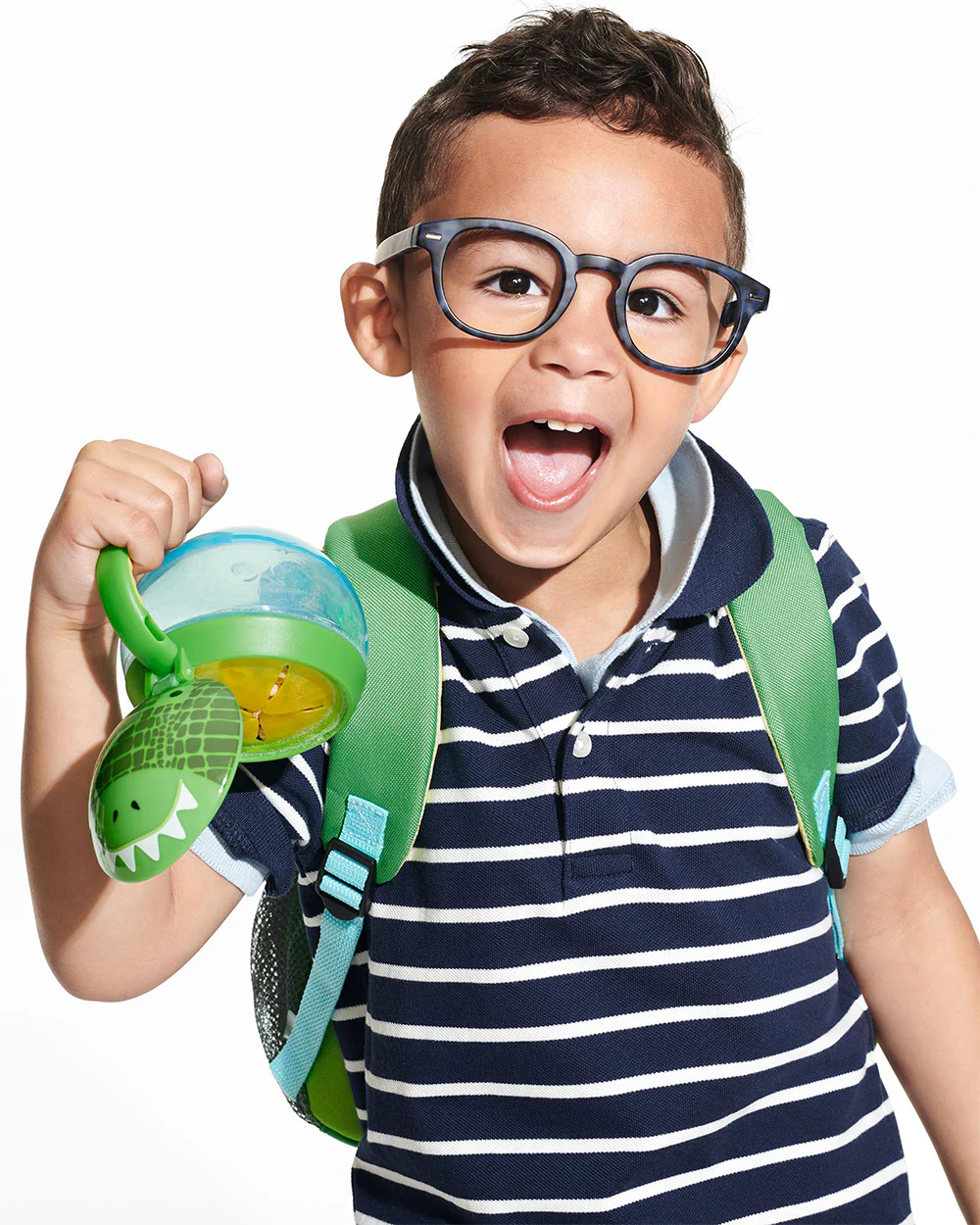 Skip Hop Zoo Snack Cup-Crocodile-No Slip Handle-222 ml-For Feeding Infants - Image 5