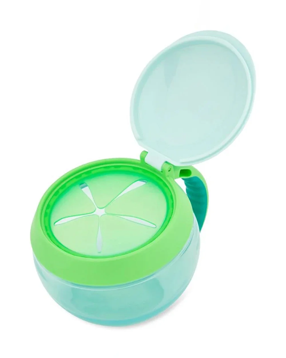 Skip Hop Zoo Snack Cup - Easy Grip Handles - Octopus Design - 222ml - For Feeding Infants - Image 3