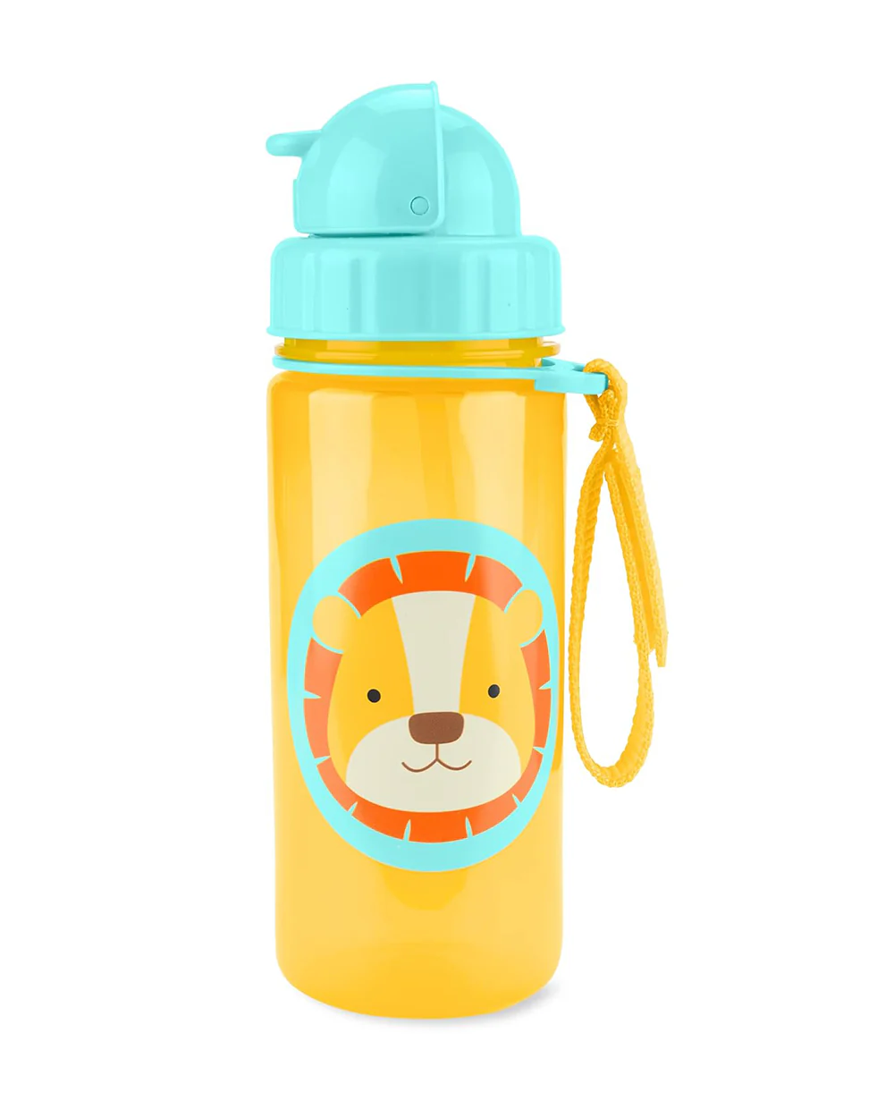 Skip Hop Zoo Straw Sipper-Handy Grab Strap-Lion-390 ml - Image 2