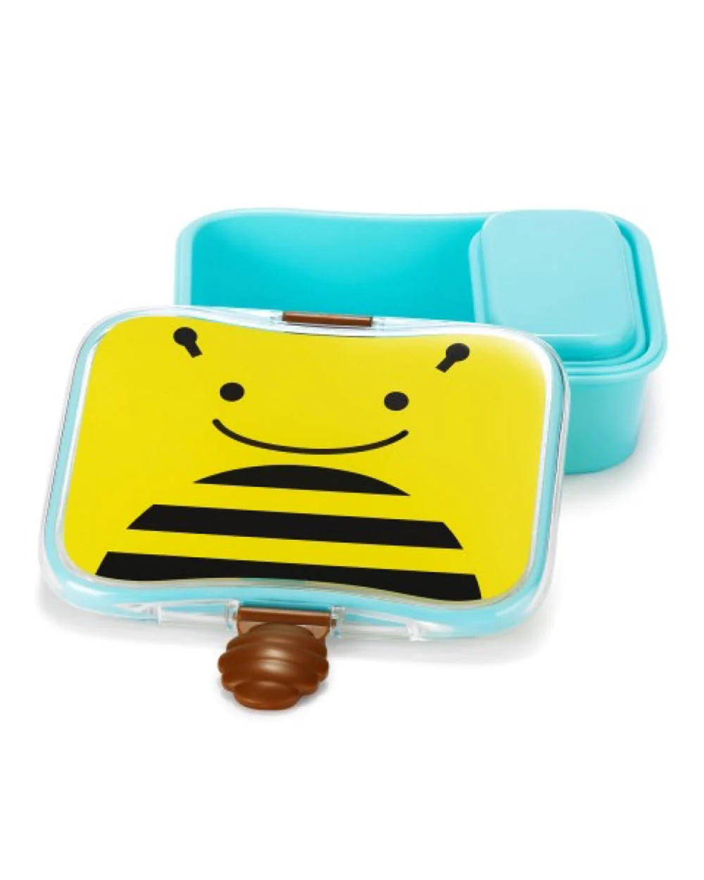 Skip Hop School Essentials Kit-Lunch Box(700ml)-Tritan Straw Sipper(355ml)-Bagpack-Bee-3Y+ - Image 4