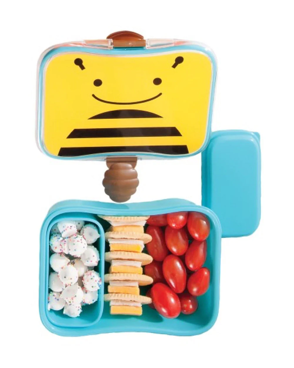 Skip Hop School Essentials Kit-Lunch Box(700ml)-Tritan Straw Sipper(355ml)-Bagpack-Bee-3Y+ - Image 7