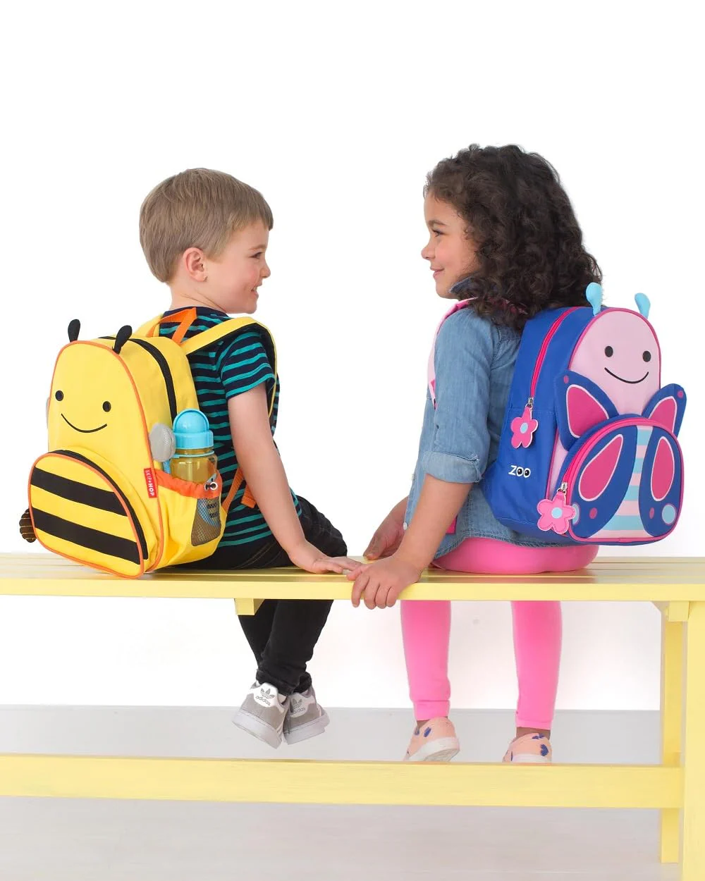 Skip Hop School Essentials Kit-Lunch Box(700ml)-Tritan Straw Sipper(355ml)-Bagpack-Butterfly-3Y+ - Image 13