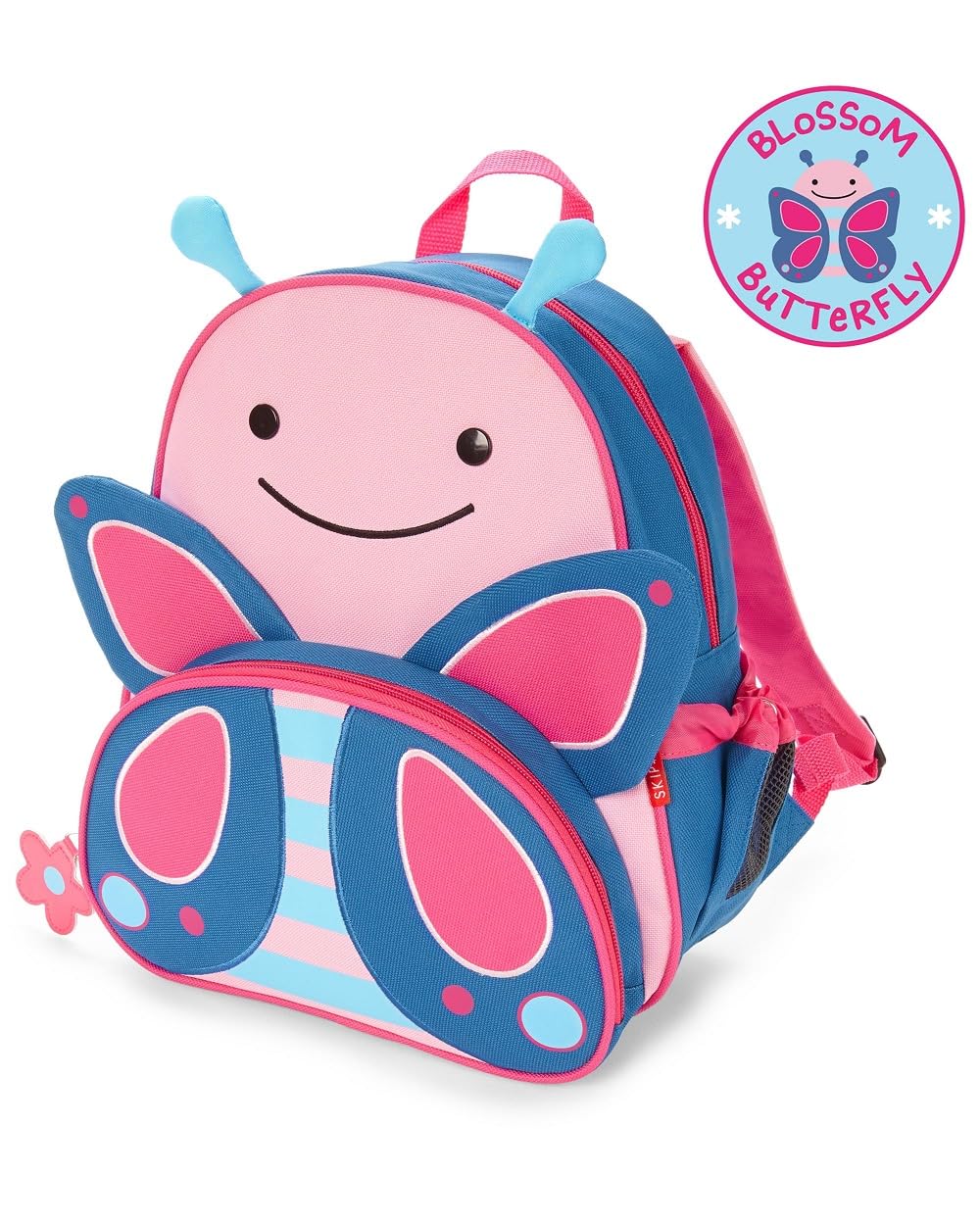 Skip Hop School Essentials Kit-Lunch Box(700ml)-Tritan Straw Sipper(355ml)-Bagpack-Butterfly-3Y+ - Image 15