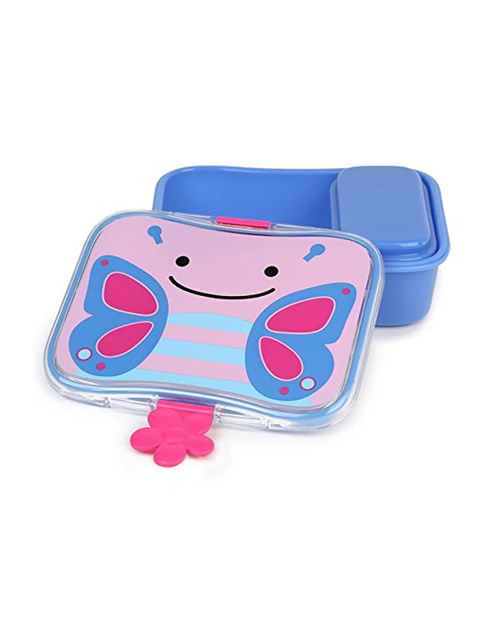 Skip Hop School Essentials Kit-Lunch Box(700ml)-Tritan Straw Sipper(355ml)-Bagpack-Butterfly-3Y+ - Image 3