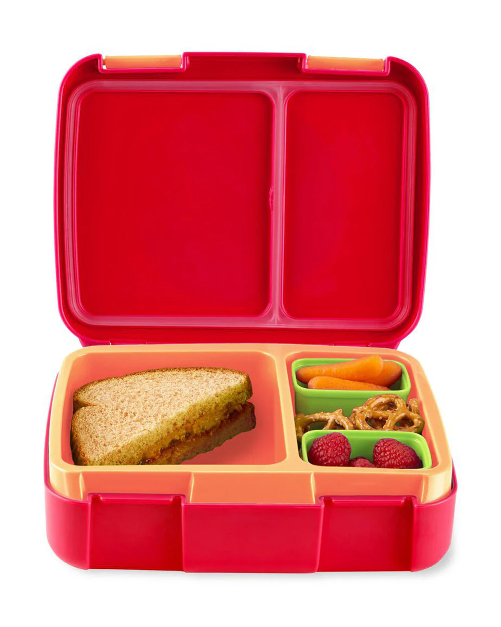 Skip Hop School Essentials Kit-Bento Lunch Box(700ml)-Tritan Straw Sipper(355ml)-Bagpack-Fox-3Y+ - Image 7
