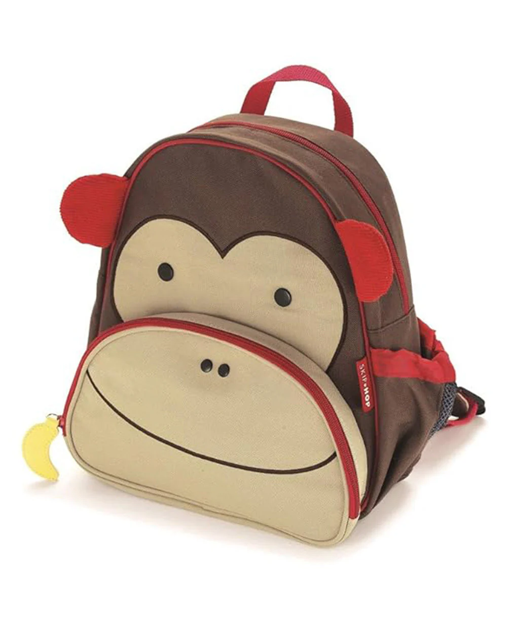 Skip Hop School Essentials Kit-Lunch Box(700ml)-Straw Sipper(390ml)-Bagpack-Monkey-3Y+ - Image 11