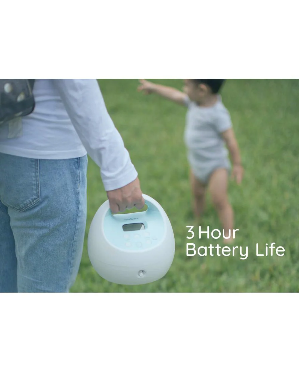 Spectra S1 Plus™ Premier Rechargeable Double Electric Breast Pump-With Hospital Grade Adjustable Suction (270 mmHg)-Versatile Single or Double Pumping-Upto 3 Hours Battery Life-Advance Massage and Expression Modes-Milk Expression Pump - Image 7