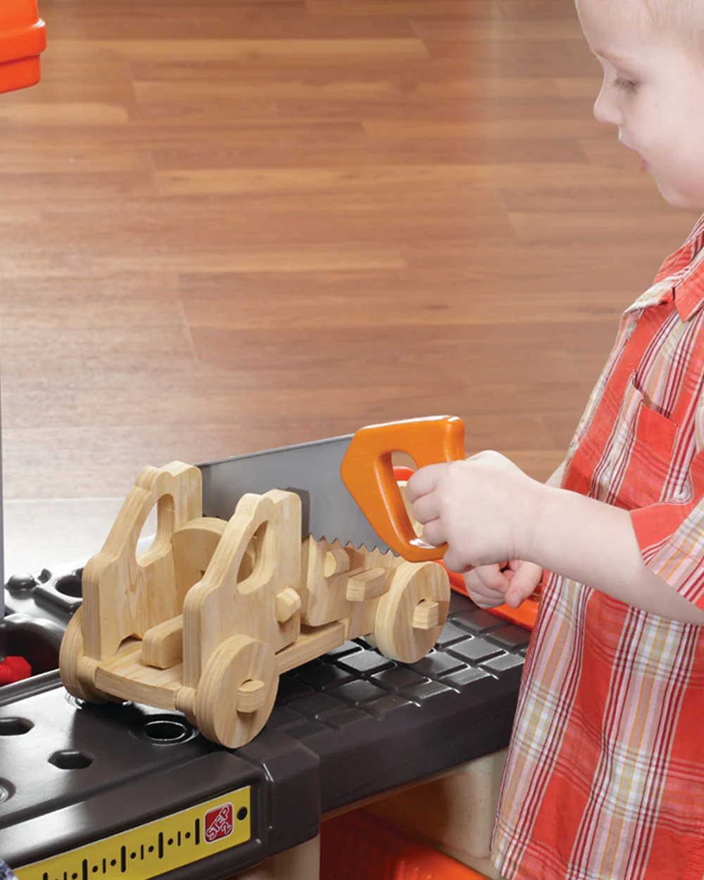 Step2 Handyman Workbench-Pretend & Play Toy-Includes 30+ Pieces Tool Set-Promotes Imaginative Play-36M+ - Image 20