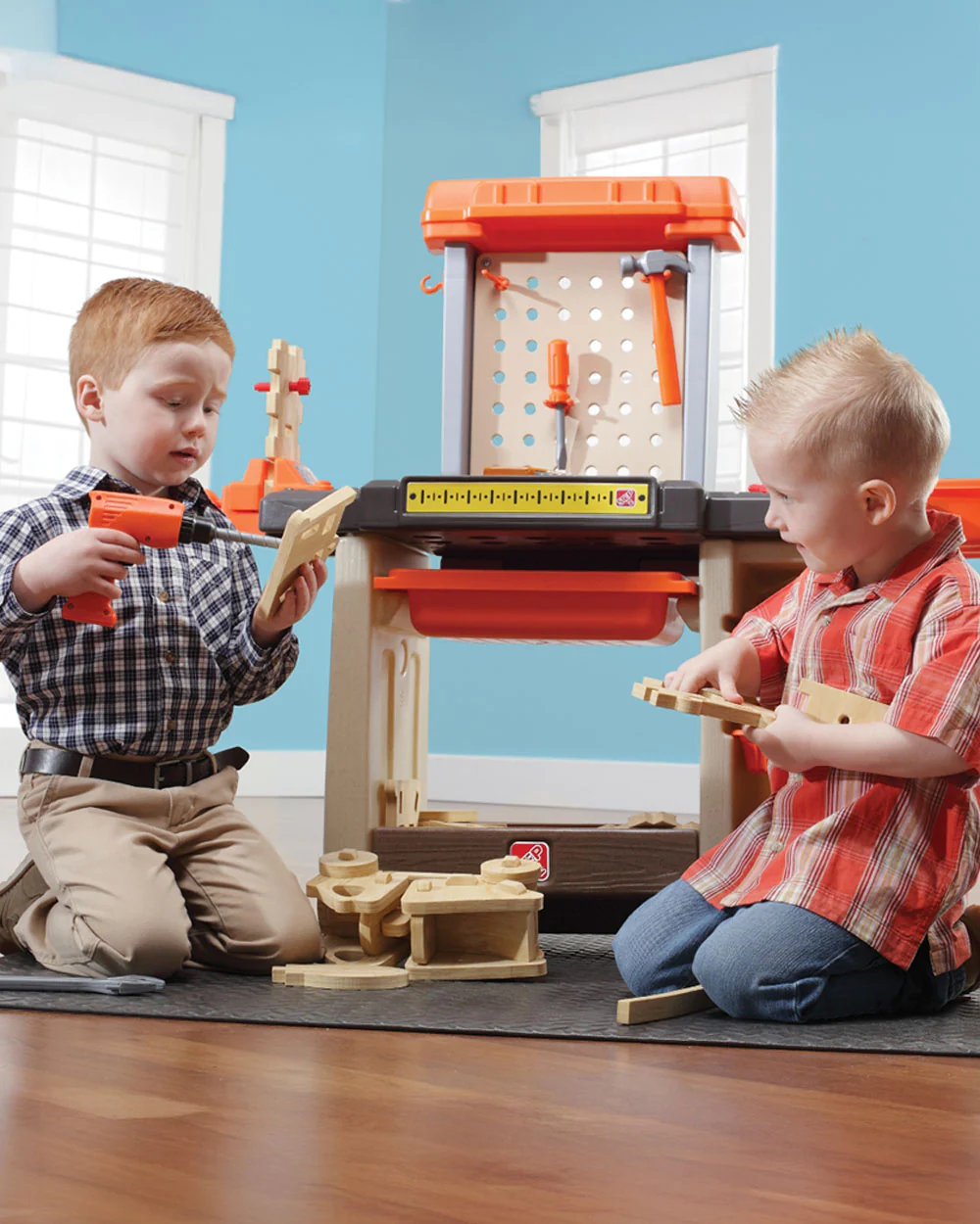 Step2 Handyman Workbench-Pretend & Play Toy-Includes 30+ Pieces Tool Set-Promotes Imaginative Play-36M+ - Image 27