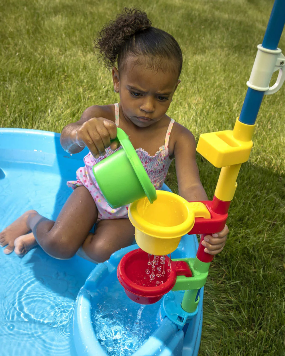 Step2 Play & Shade Pool-Outdoor Toy-Two Molded Seats with Textured Non‑Slip Bottom-Perfect For Outdoor Splashing-24M+ - Image 18