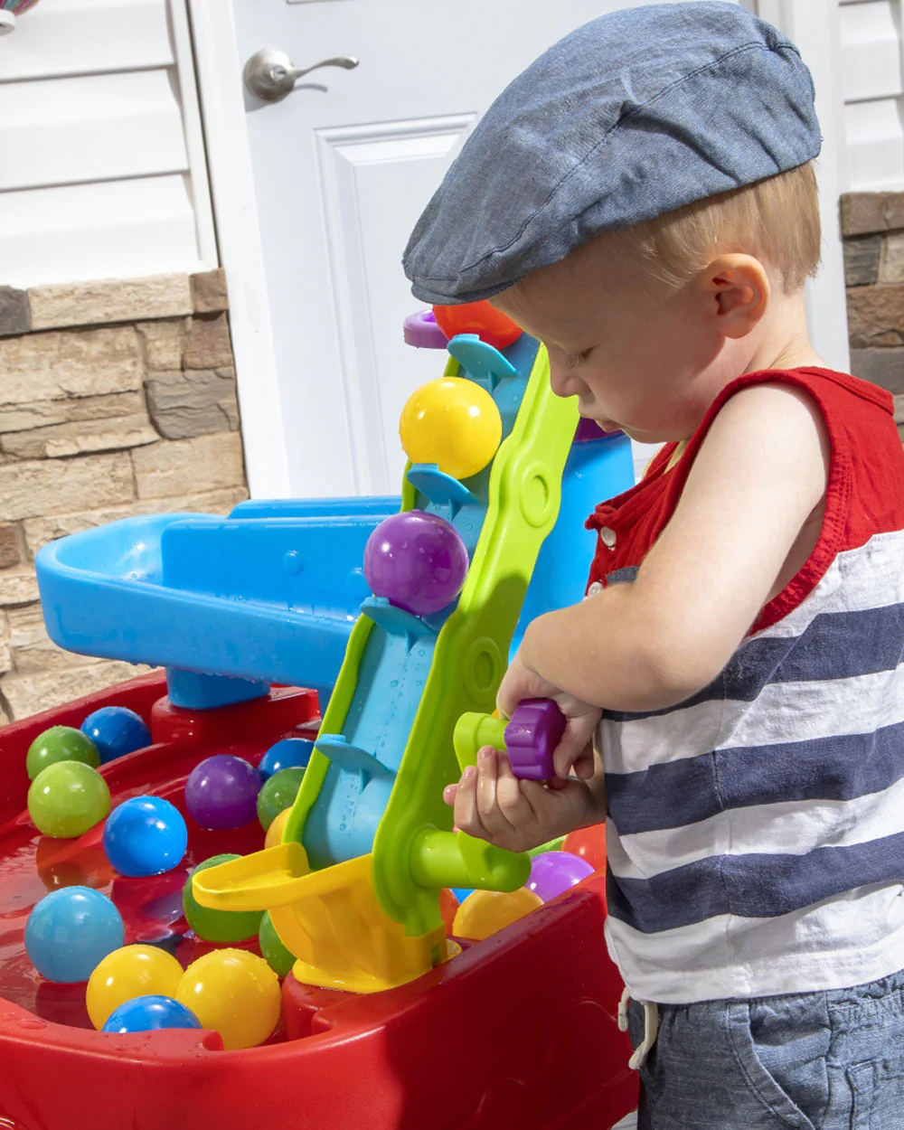 Step2 STEM Discovery Ball Activity Centre & Table-Ramp & Funnel System for Cause & Effect Learning-24M+ - Image 10