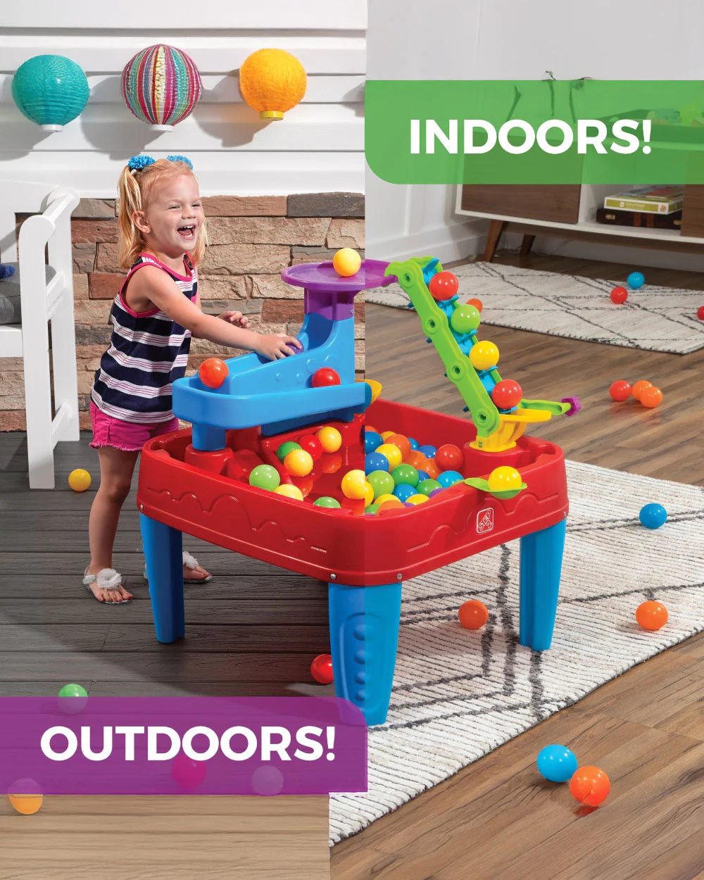 Step2 STEM Discovery Ball Activity Centre & Table-Ramp & Funnel System for Cause & Effect Learning-24M+ - Image 13
