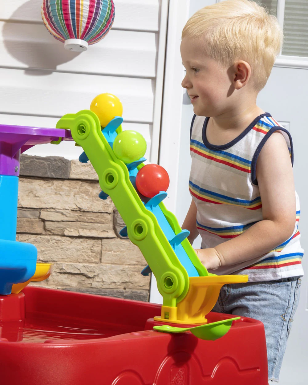 Step2 STEM Discovery Ball Activity Centre & Table-Ramp & Funnel System for Cause & Effect Learning-24M+ - Image 16