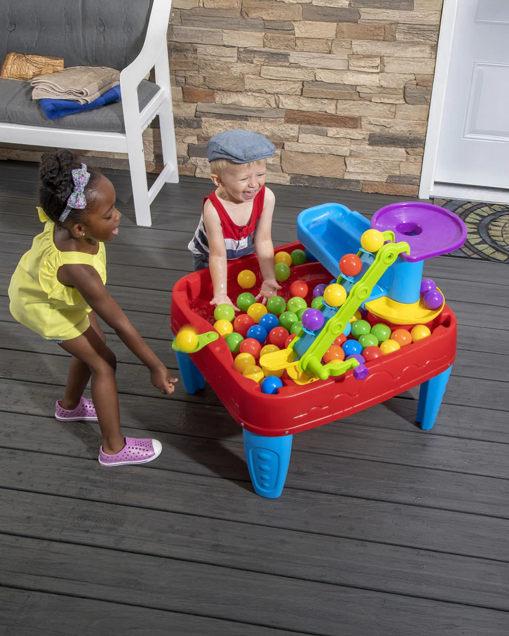 Step2 STEM Discovery Ball Activity Centre & Table-Ramp & Funnel System for Cause & Effect Learning-24M+ - Image 23
