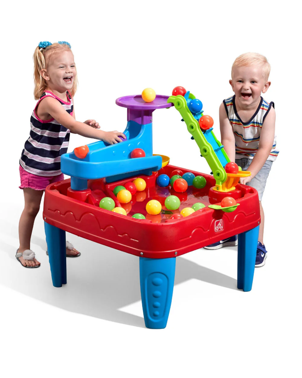 Step2 STEM Discovery Ball Activity Centre & Table-Ramp & Funnel System for Cause & Effect Learning-24M+ - Image 6