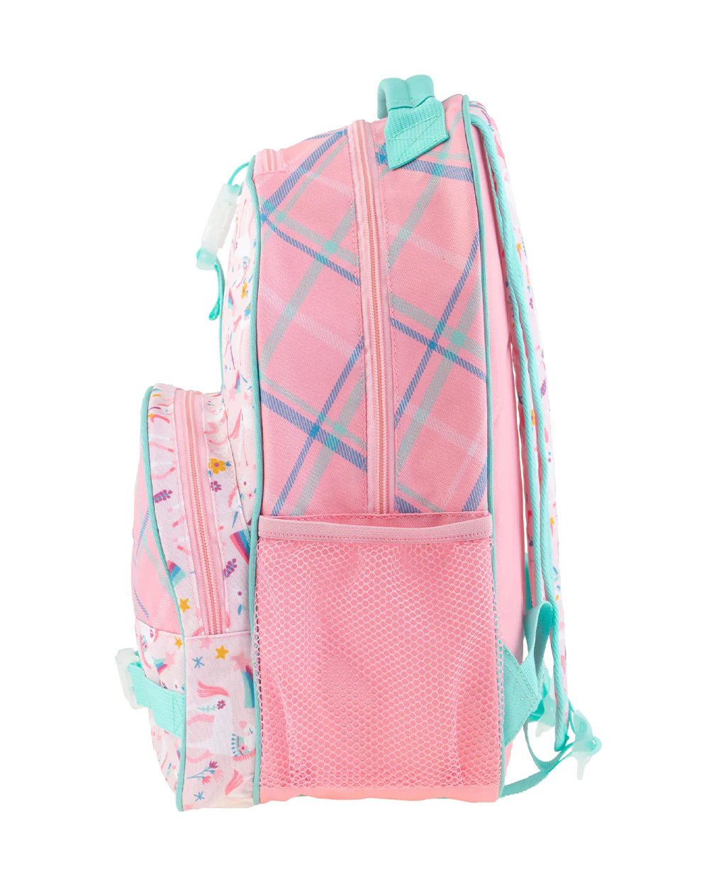 Stephen Joseph All Over Print Backpack-Unicorn-Cushioned Adjustable Straps-Two Mesh Bottle Pockets-Cushioned Adjustable Straps-For Toddlers - Image 5