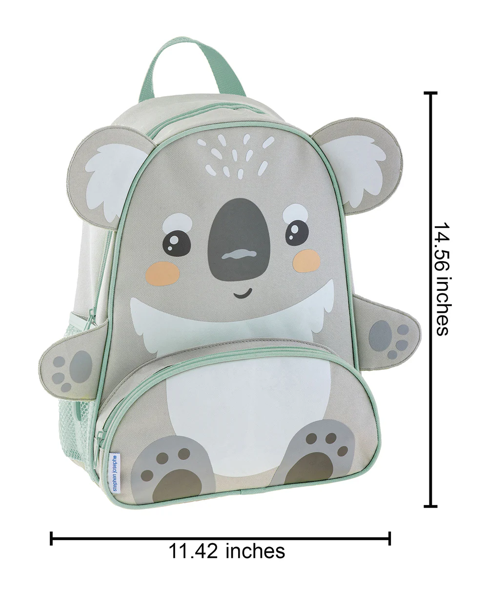 Stephen Joseph Sidekick Koala Backpack-Cushioned Adjustable Straps-for Toddlers - Image 3
