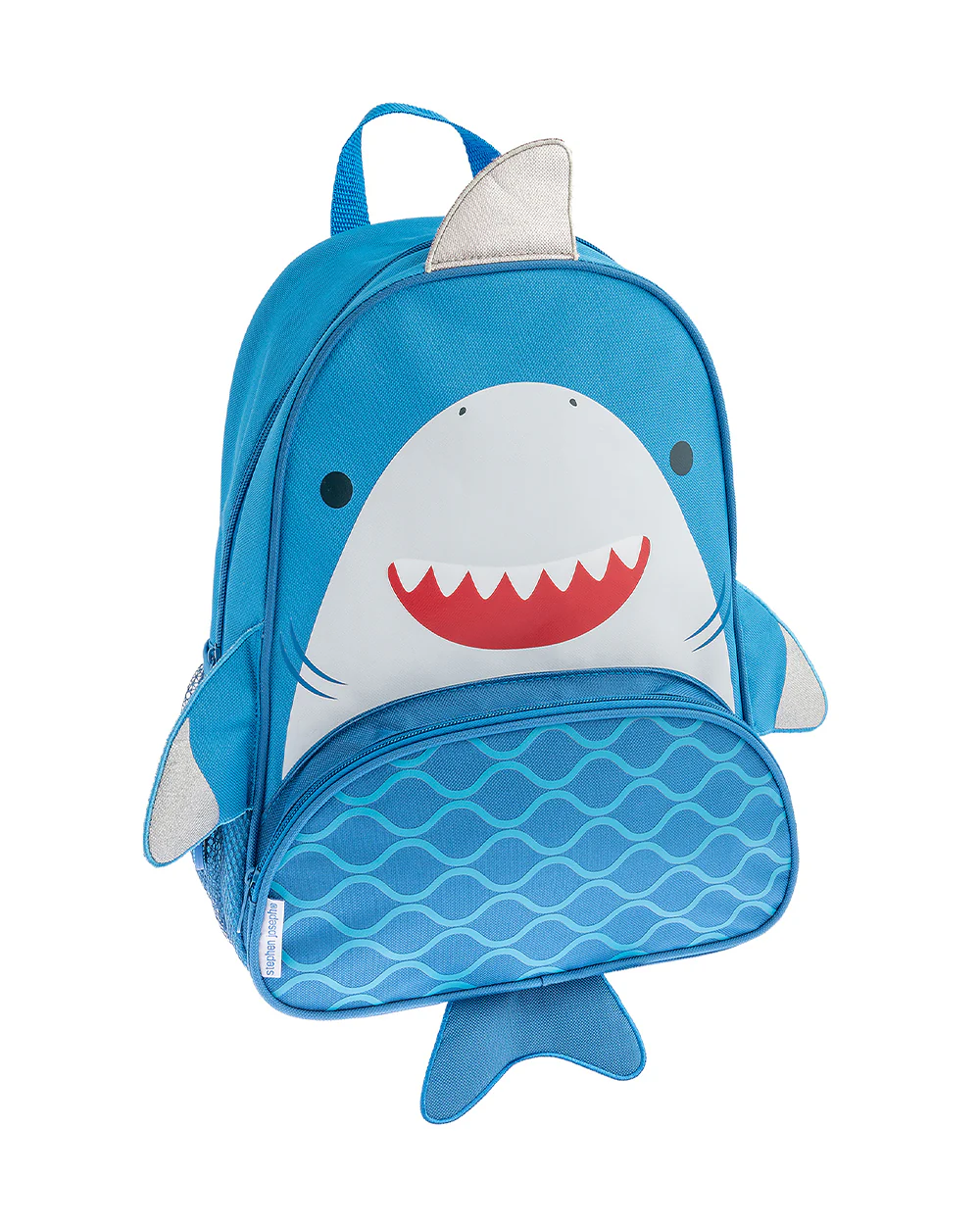 Stephen Joseph Sidekick Shark Backpack-Cushioned Adjustable Straps-for Toddlers