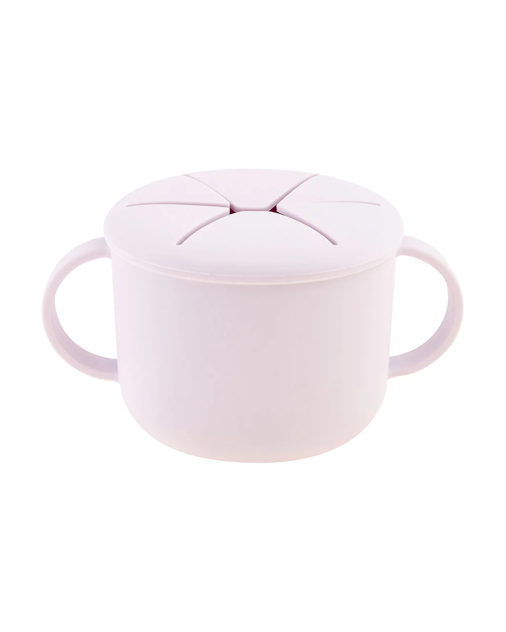 Stephen Joseph Silicone Snack Cup-Elephant-With Flexible Lid-On The Go Snack Time-For Feeding Infants - Image 2