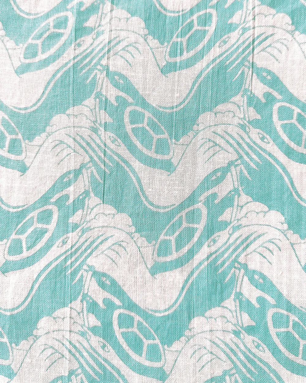Story Tailor Sea Green Angrakha Kurta Set with Dhoti-Printed-Cotton-V Neck-For Infants - Image 4