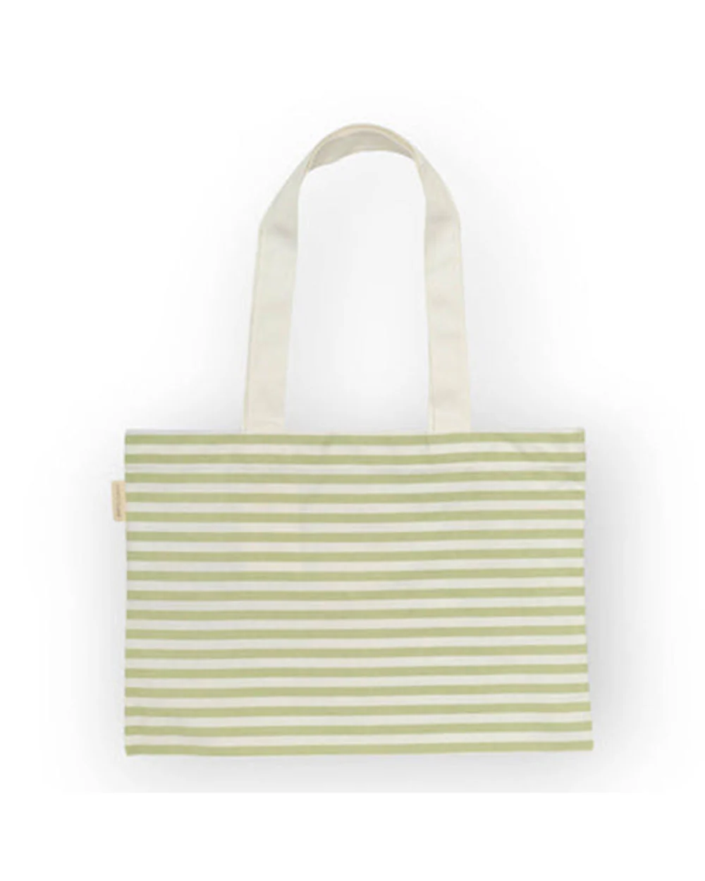 SUNNYLiFE Beach Bag-Canvas-Printed-Sage - Image 2