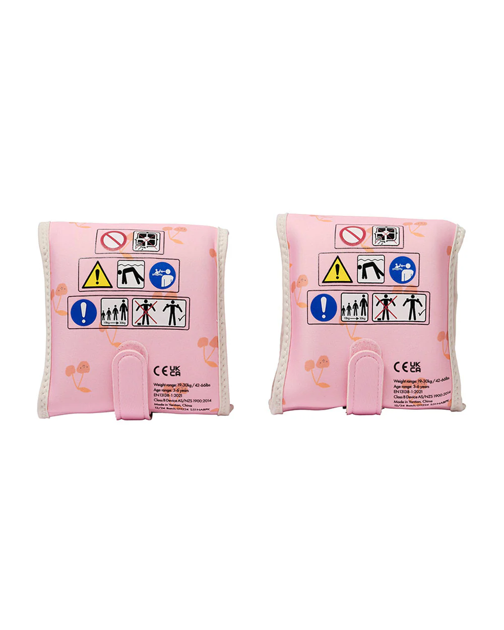 SUNNYLiFE Kids Arm Bands-Neoprene-Cotton Candy-Cherry - Image 5