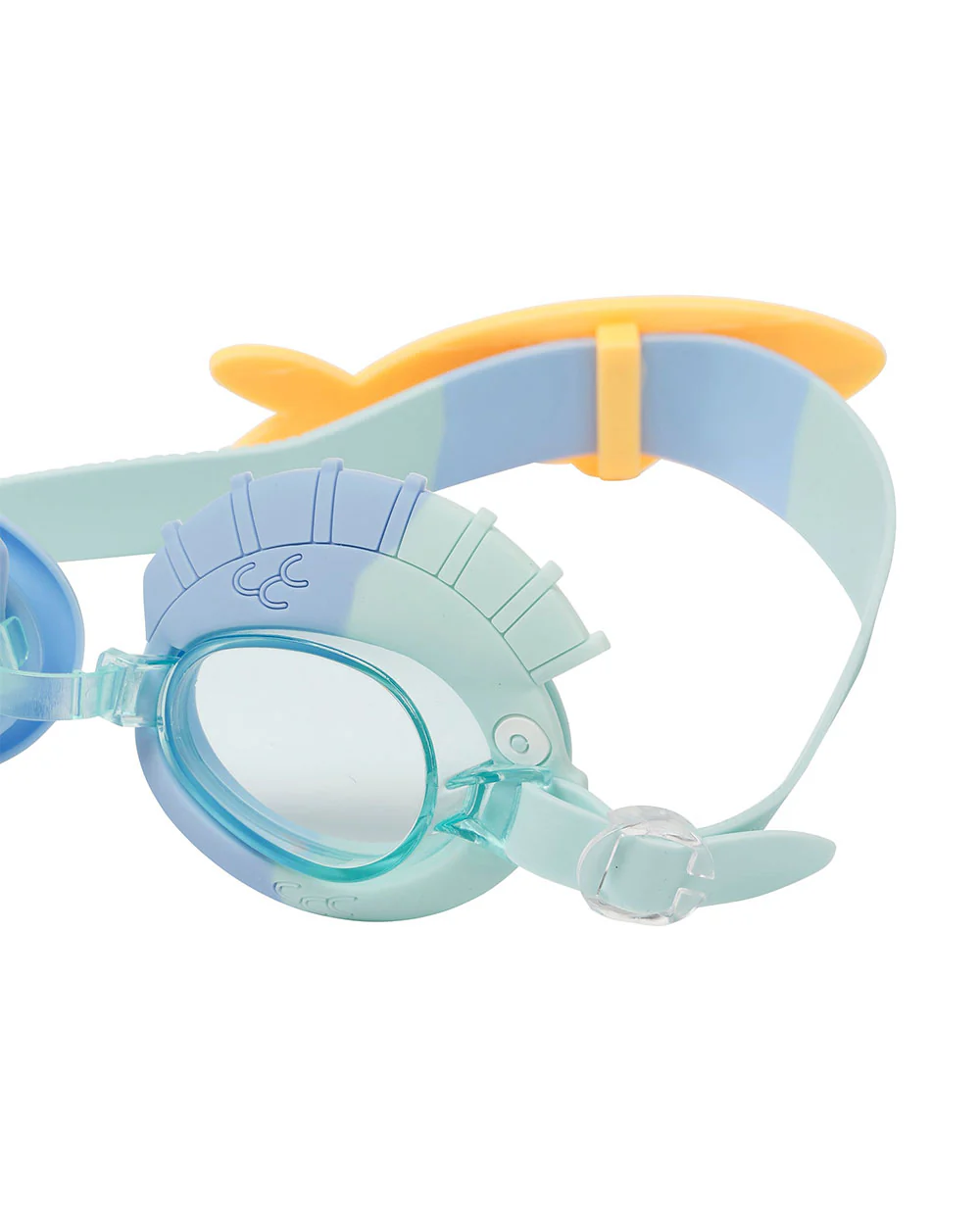SUNNYLiFE Kids Swim Goggles-Fish-Aqua - Image 3