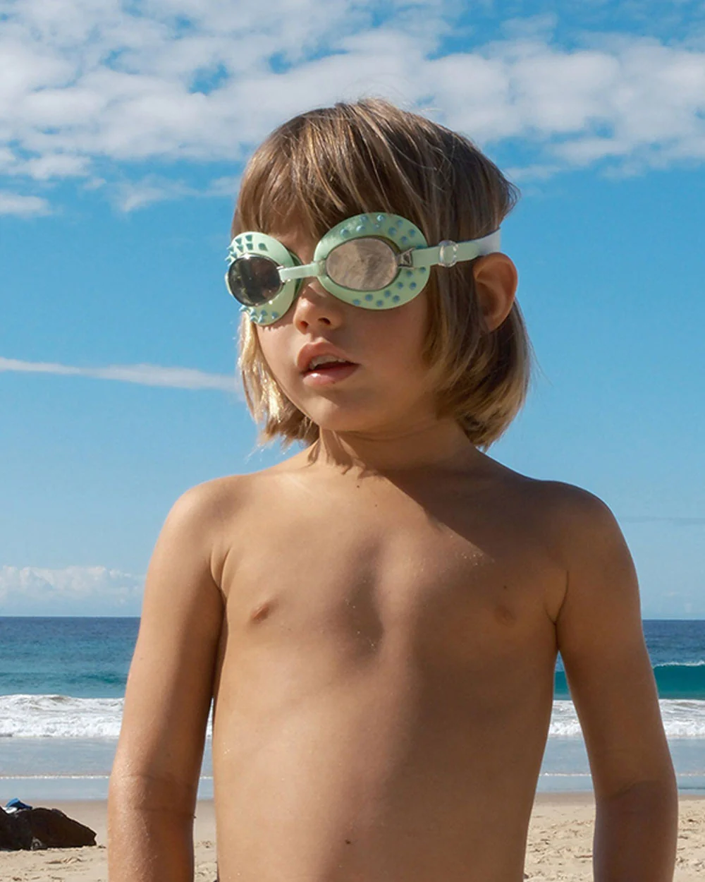 SUNNYLiFE Kids Swim Goggles-Turtle-Aqua - Image 4
