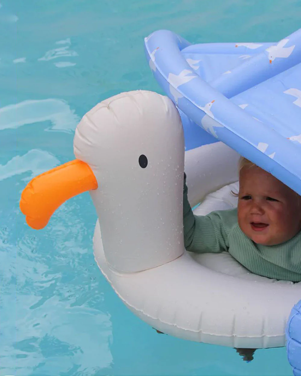 SUNNYLiFE Pool Float-B-Seagull-Blue - Image 2