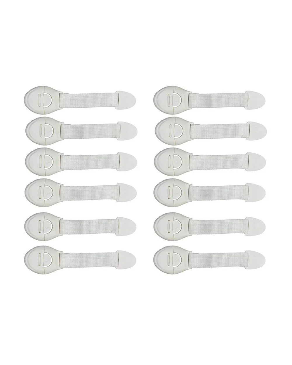 SYGA Baby Safety Lock-Prevents Child from Opening of Cabinet, Drawer & Wardrobe-Easy to Install-White - Image 9