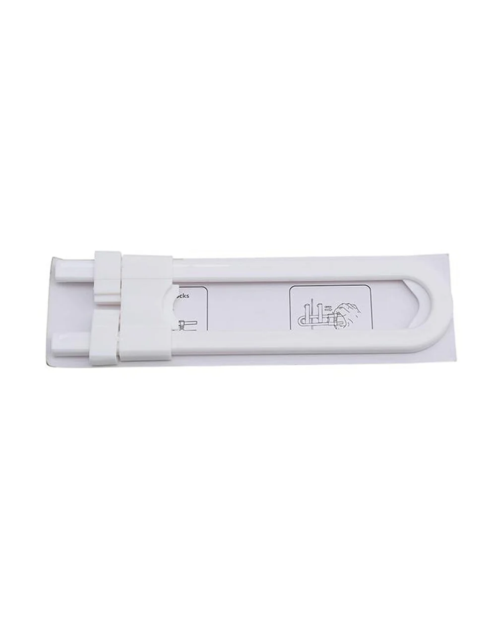 SYGA Baby Sliding Safety Lock-Childproofing Cabinet Latch-Prevents Child from Opening Knobs & Handles-U Shape-White - Image 12