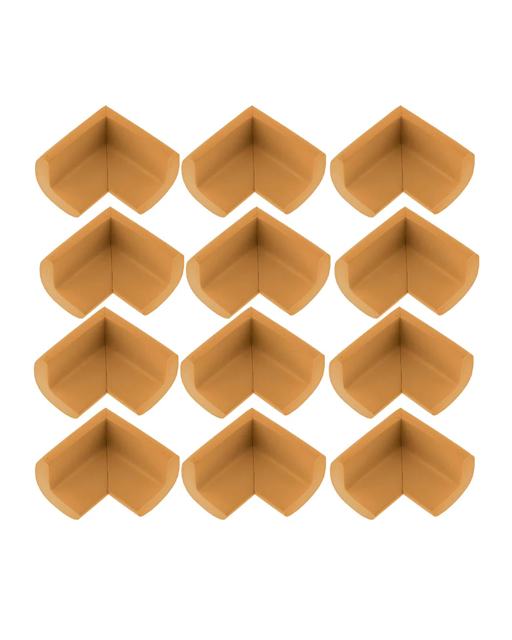 SYGA Edge Guard Protector-Suitable for Table and Desk-With Impact Absorbing Foam-L Shape-Golden