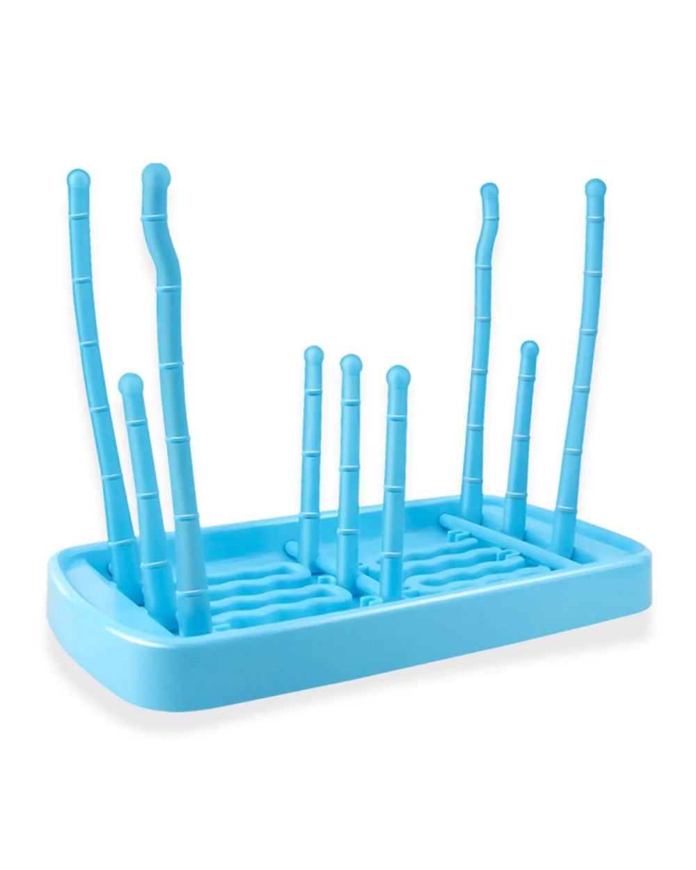 Syga Foldable Baby Bottle Drying Rack-Blue