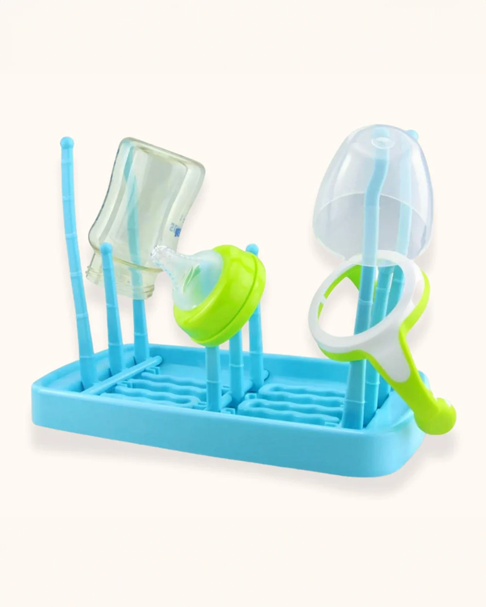 Syga Foldable Baby Bottle Drying Rack-Blue - Image 4