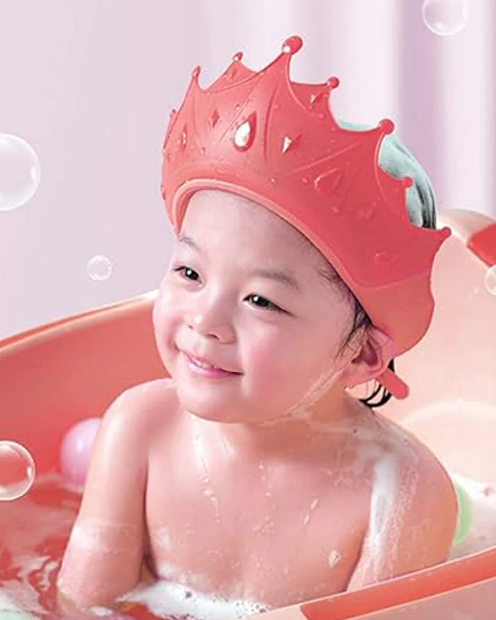 Syga Shower Cap-With Visor Hat-Red - Image 6