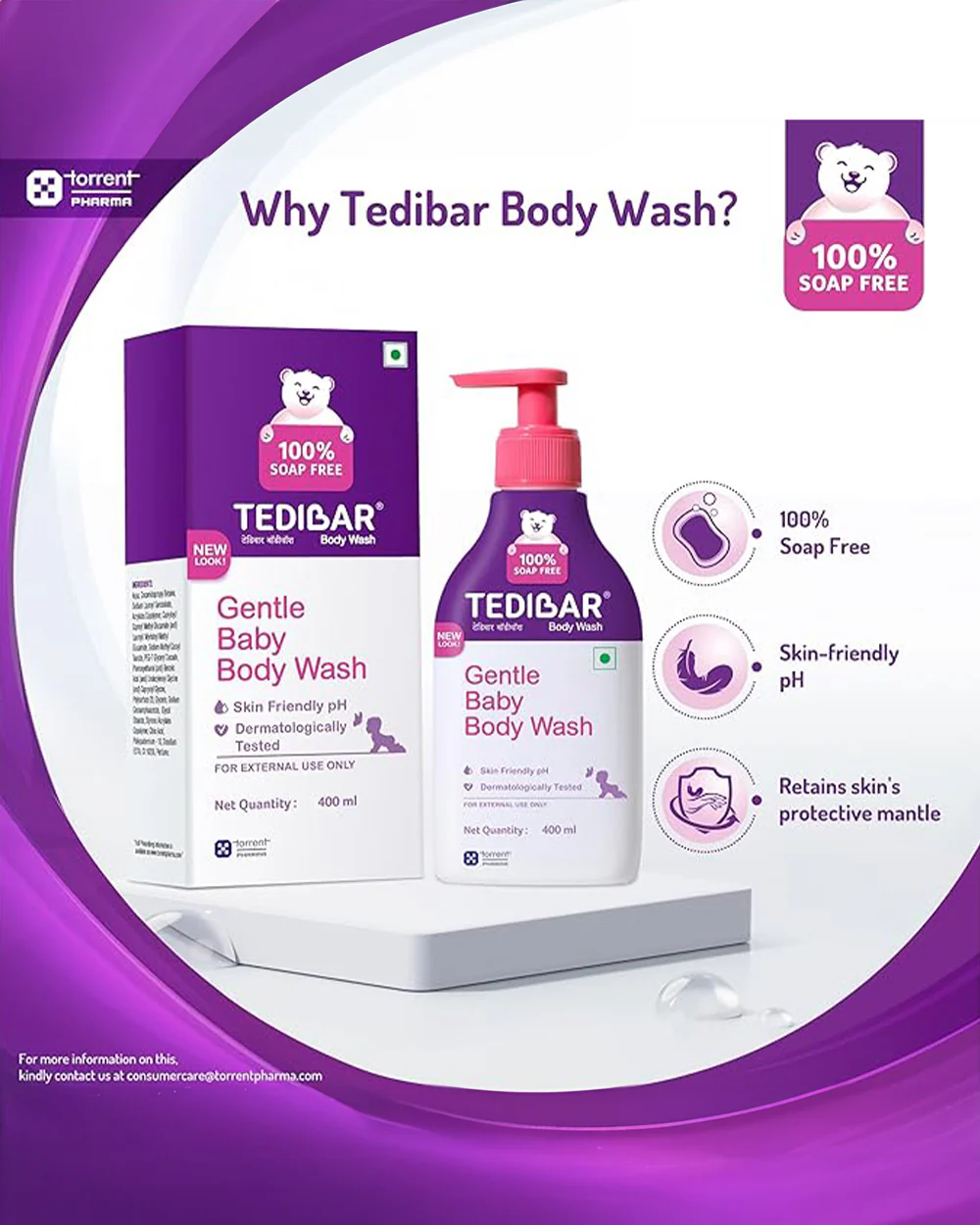 Tedibar Gentle Baby Body Wash - Image 11