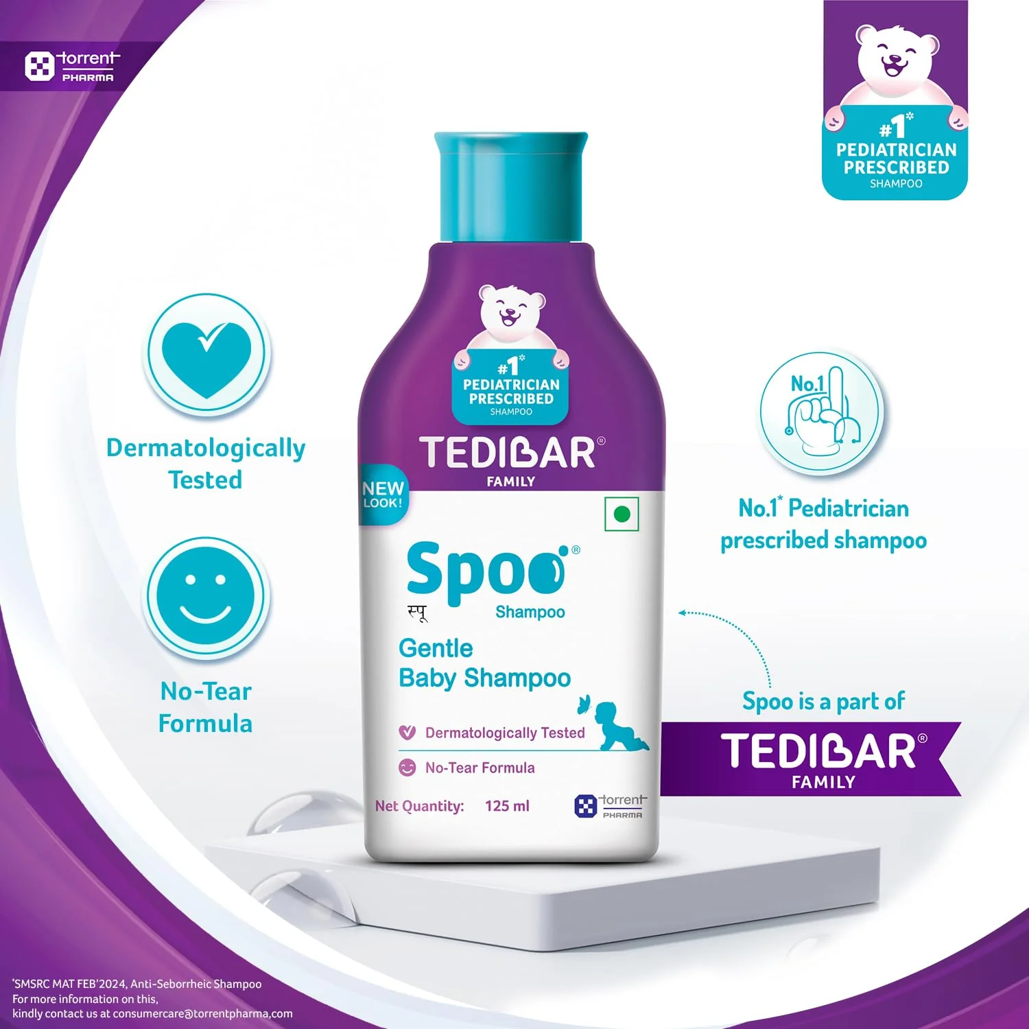Tedibar Spoo No-Tear Gentle Baby Shampoo - Image 20
