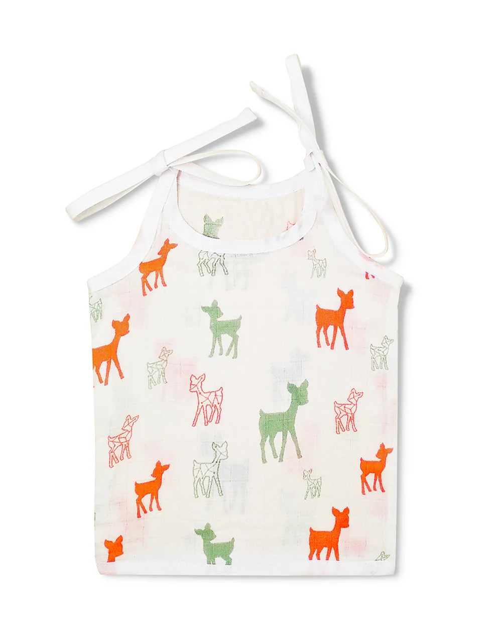 The Boo Boo Club White Vest-Animal Print-Muslin-Pack of 4-For Infants - Image 4