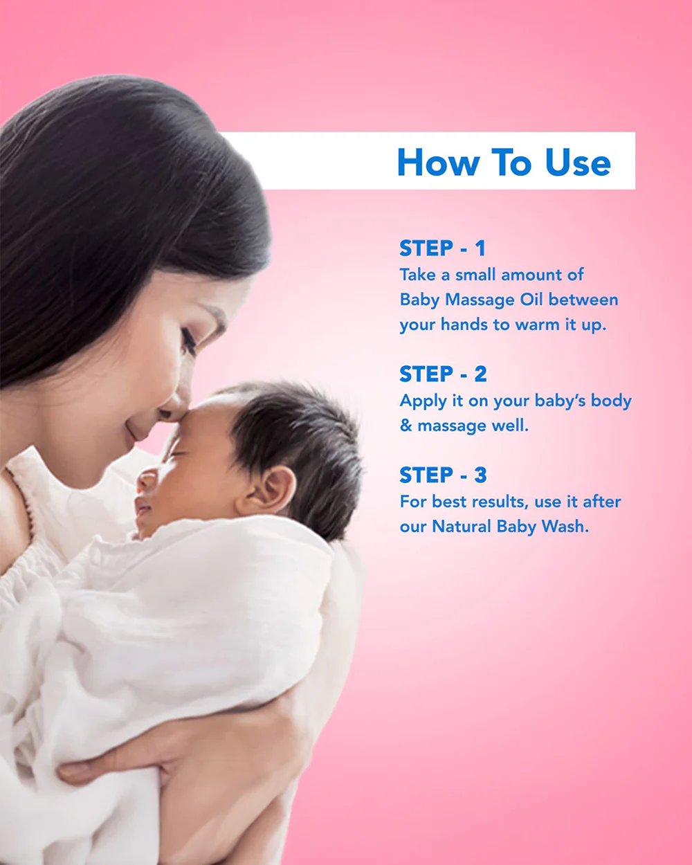 The Moms Co Natural Baby Massage Oil-With Organic Jojoba & Chamomile Oils - Image 3