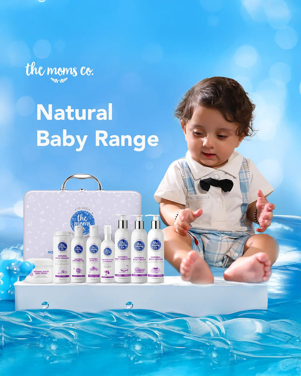 The Moms Co Natural Baby Powder-With Corn Starch & Chamomile Oils - Image 23