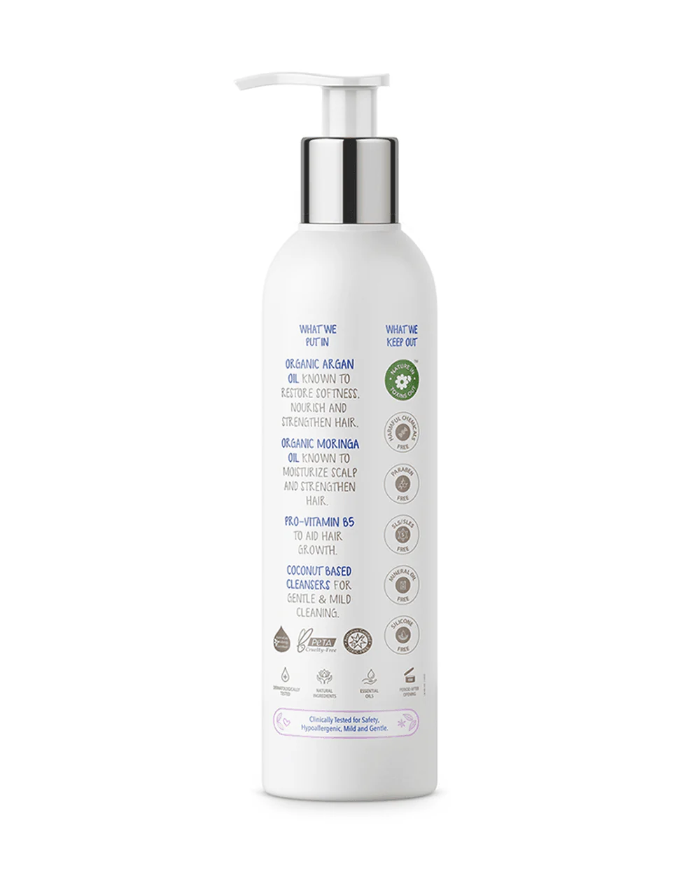 The Moms Co Natural Baby Shampoo-With Argan Oil & Moringa Oil - Image 18
