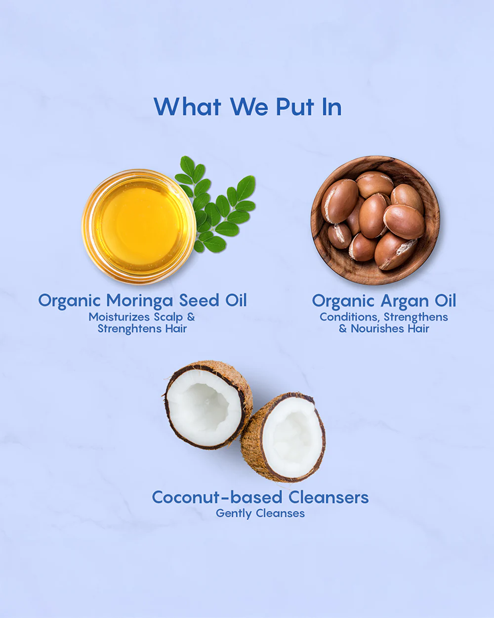 The Moms Co Natural Baby Shampoo-With Argan Oil & Moringa Oil - Image 4