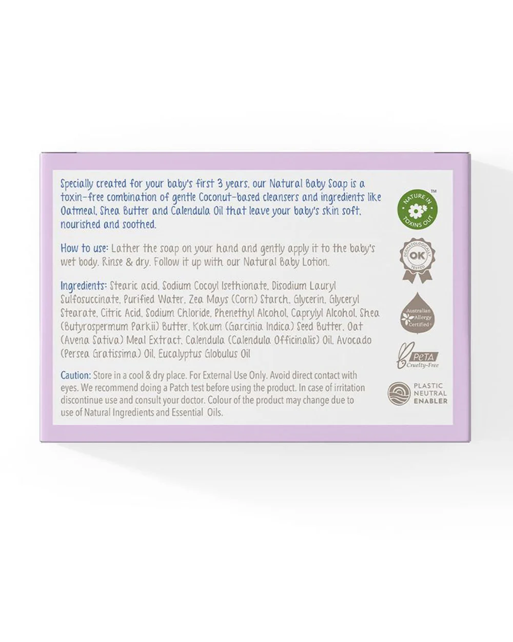 The Moms Co Natural Baby Soap Bar-With Shea Butter & Calendula Oil - Image 25