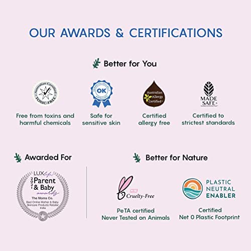 The Moms Co Natural Tear Free Cleaning Bundle For Baby Gift Set-Pack of 2-Gift For Baby Shower & Baby Birthday - Image 7