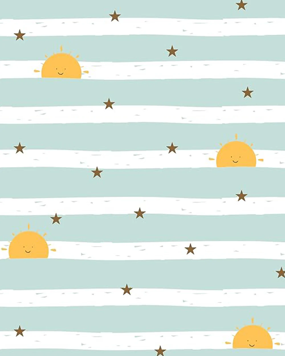 Tiny Snooze Organic Cotton Muslin Wash Cloth-Super Absorbent-Horizon-Set of 2-For Infants - Image 3