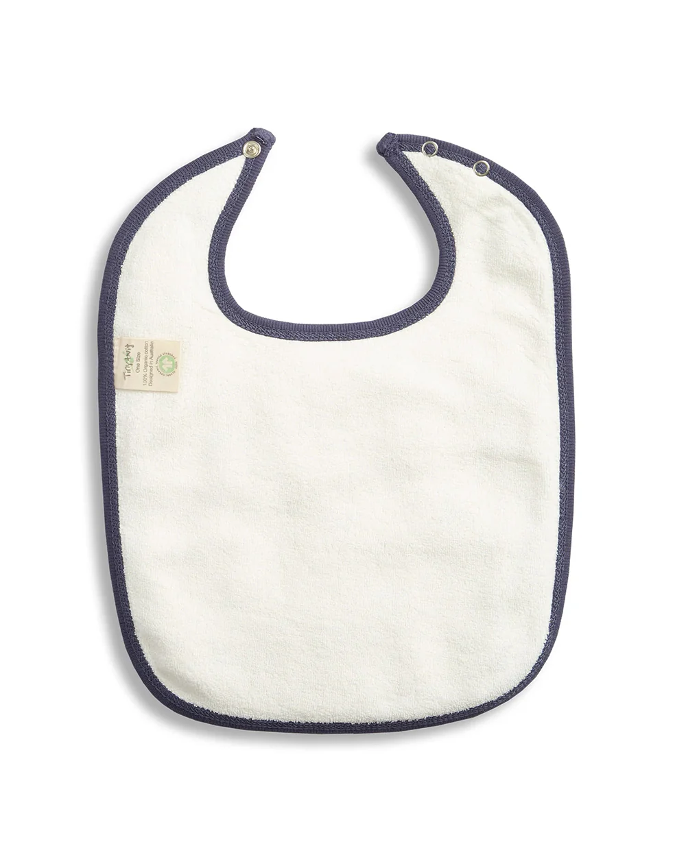 Tiny Twig 100% Organic Cotton Bib-Bear Heads-With Snap Button-For Infants - Image 2