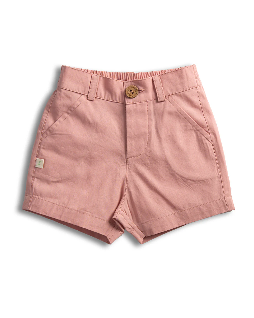 Tiny Twig Rustic Denim Shorts-Girl-Organic Cotton-For Infants