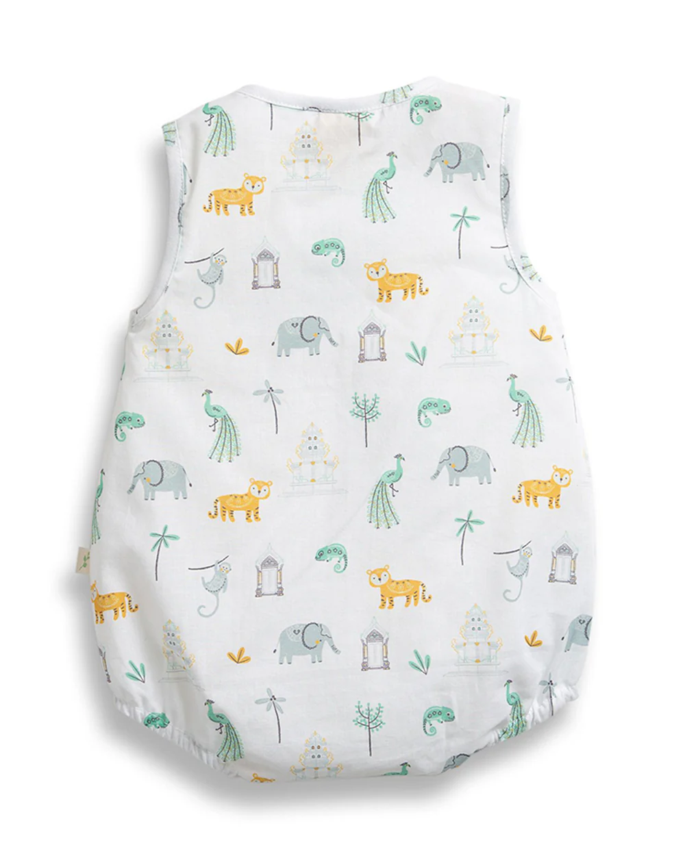 Tiny Twig White Bubble Romper-Voile-Paradise-For Infants - Image 2